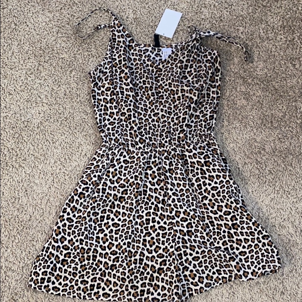 Leopard Romper